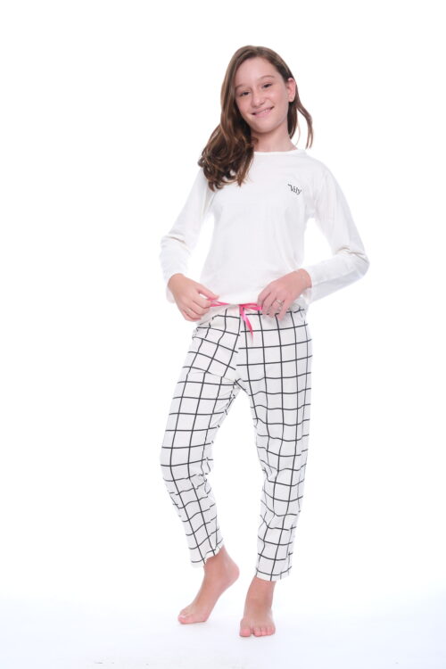 Pijama Longo Infantil 100% Algodão