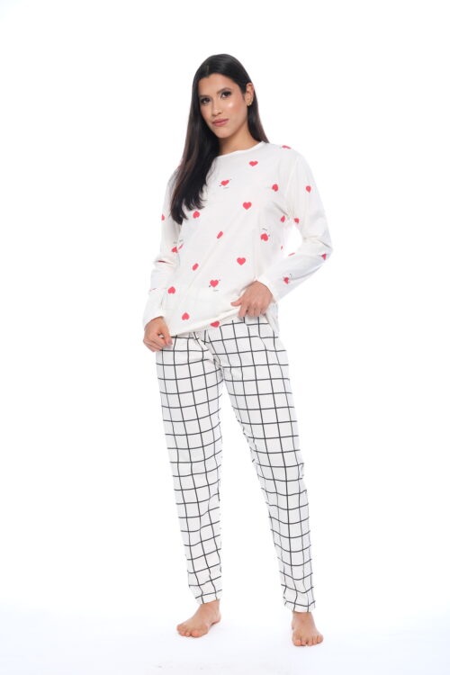 Pijama Longo 100% Algodão