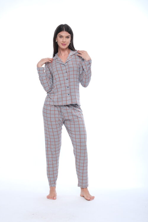 Pijama Americano Longo Viscolycra